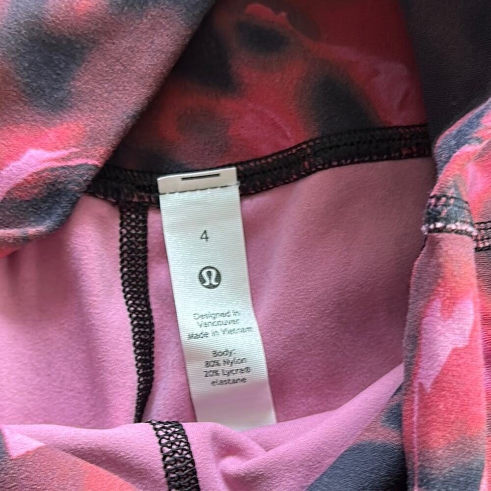 Lululemon Align High Rise 28" Pant Leggings Intensity Pink Blossom Multi 4 - Picture 2 of 6